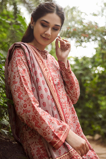 Motifz 4348-OPAL Rang Printed Khaddar  Online Shopping